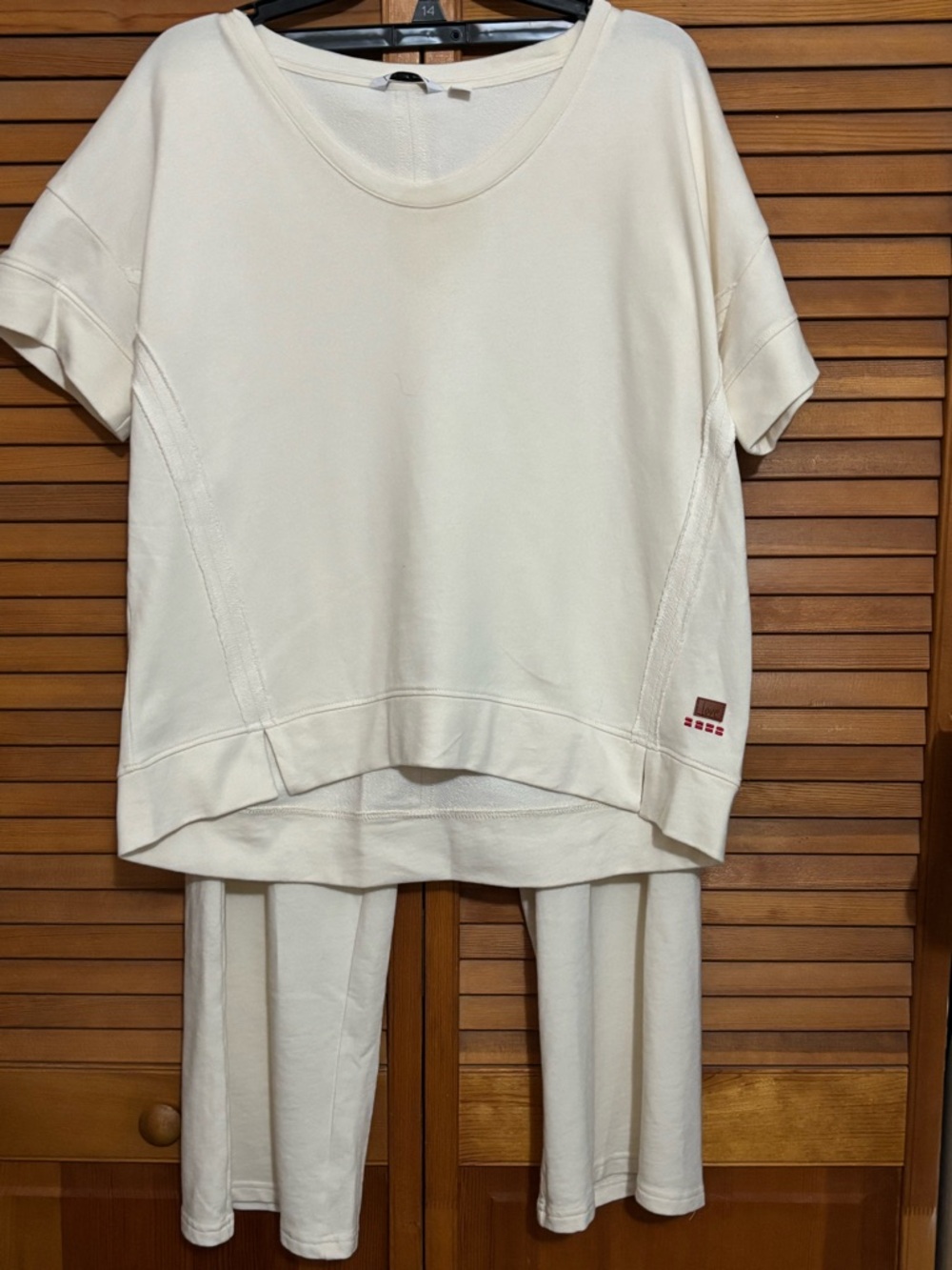 French Terry Pullover and Ankle Pant Set from the brand Peace Love World.